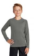 Sport-Tek ® Youth Long Sleeve Rashguard Tee